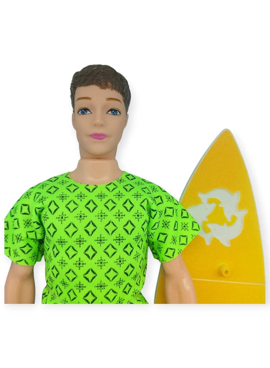 Sörfçü Bebek Sergio Sörf Tahtalı - Yeşil