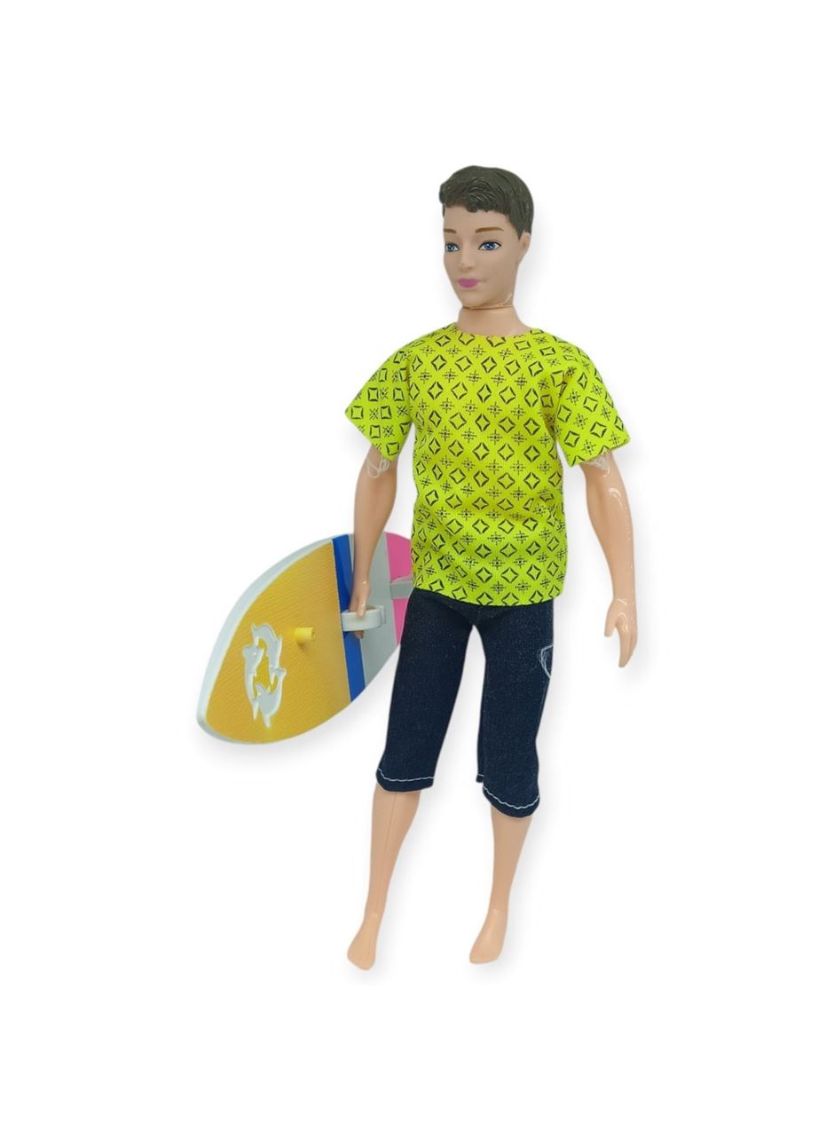 Sörfçü Bebek Sergio Sörf Tahtalı - Sarı