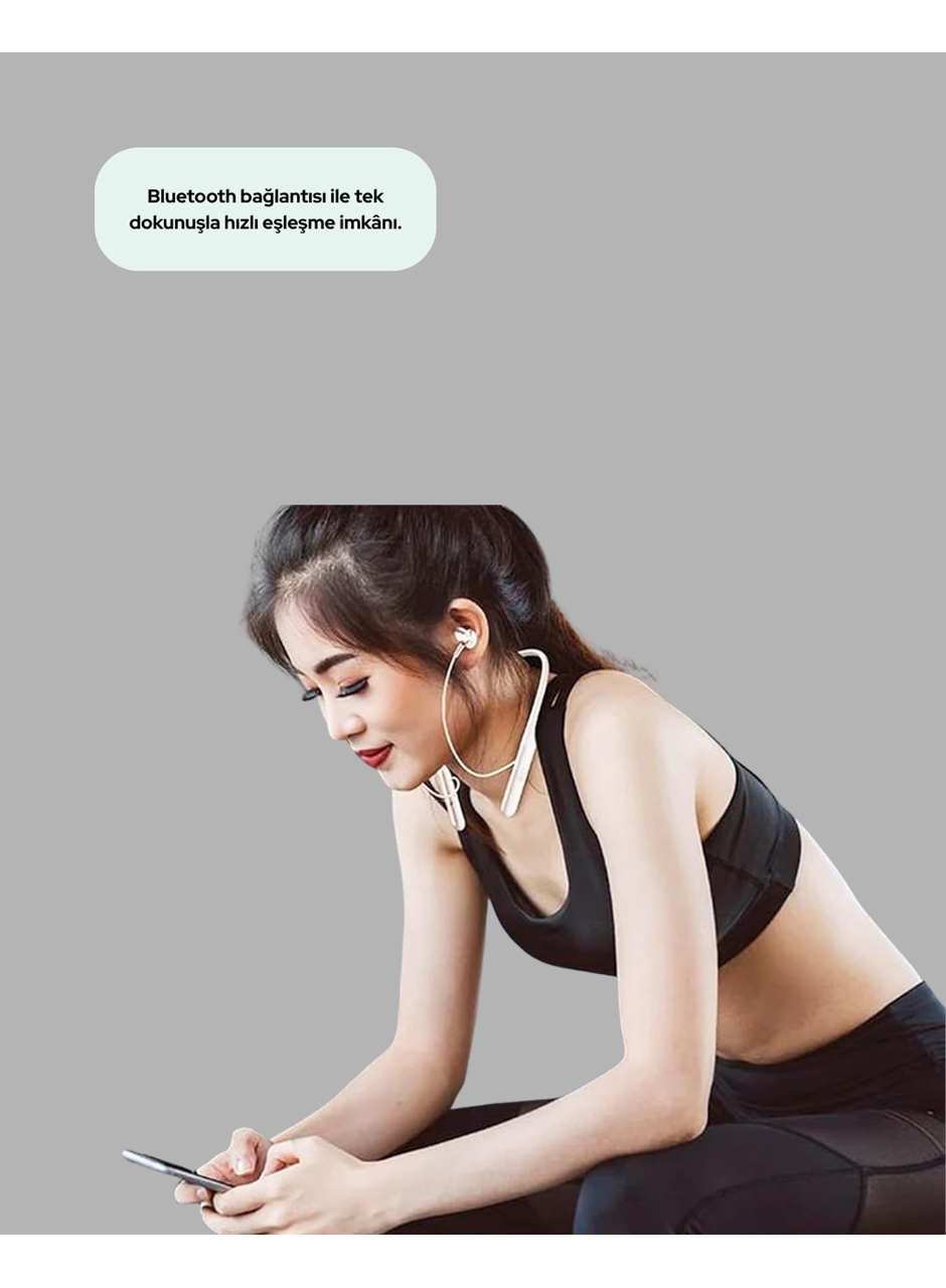 Spor ve Günlük Kullanım İçin 100 Saatlik Kablosuz Kulaklık
