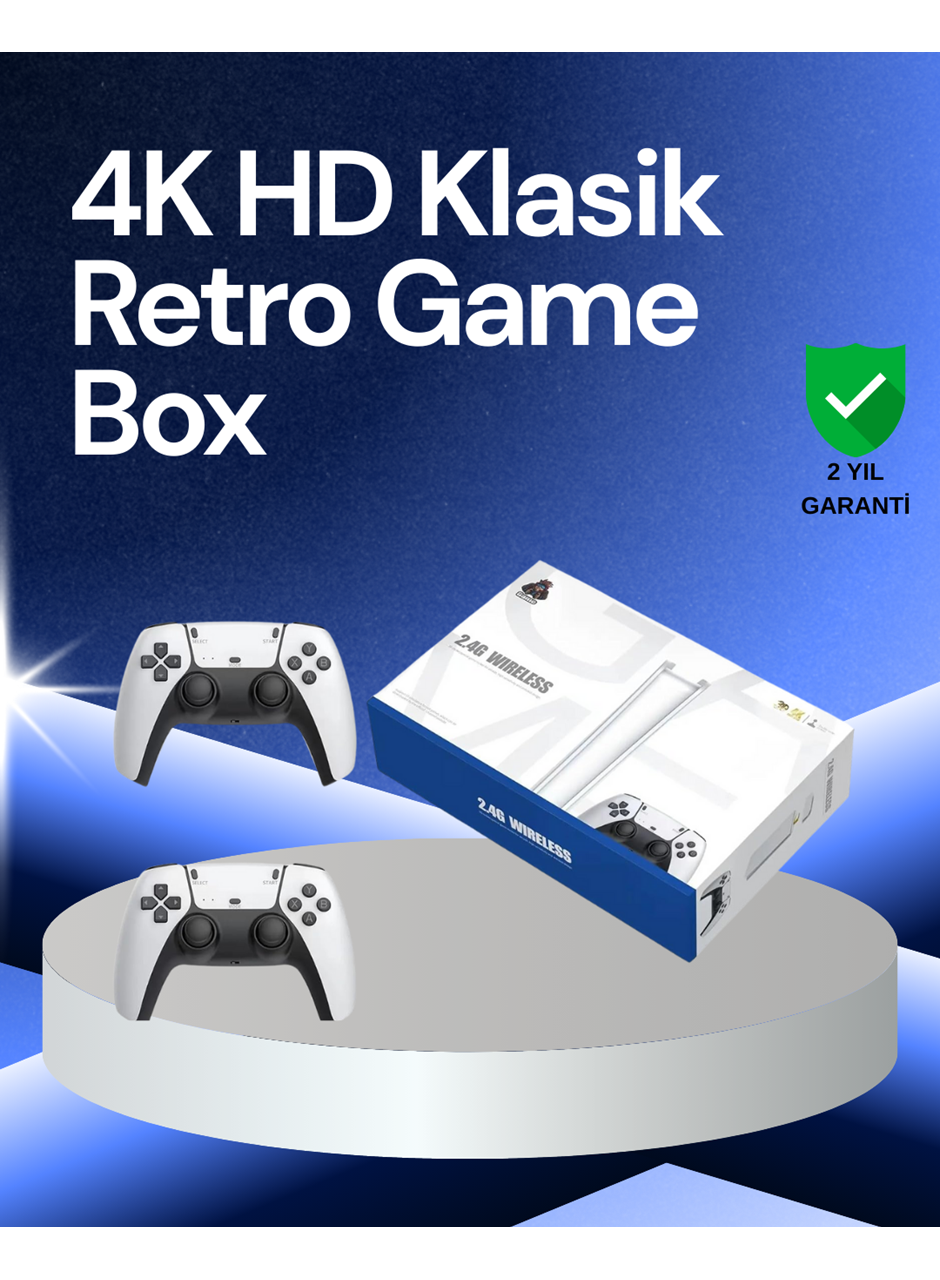 20000 Oyunlu Retro TV Oyun Konsolu 64GB SD Kartlı Model