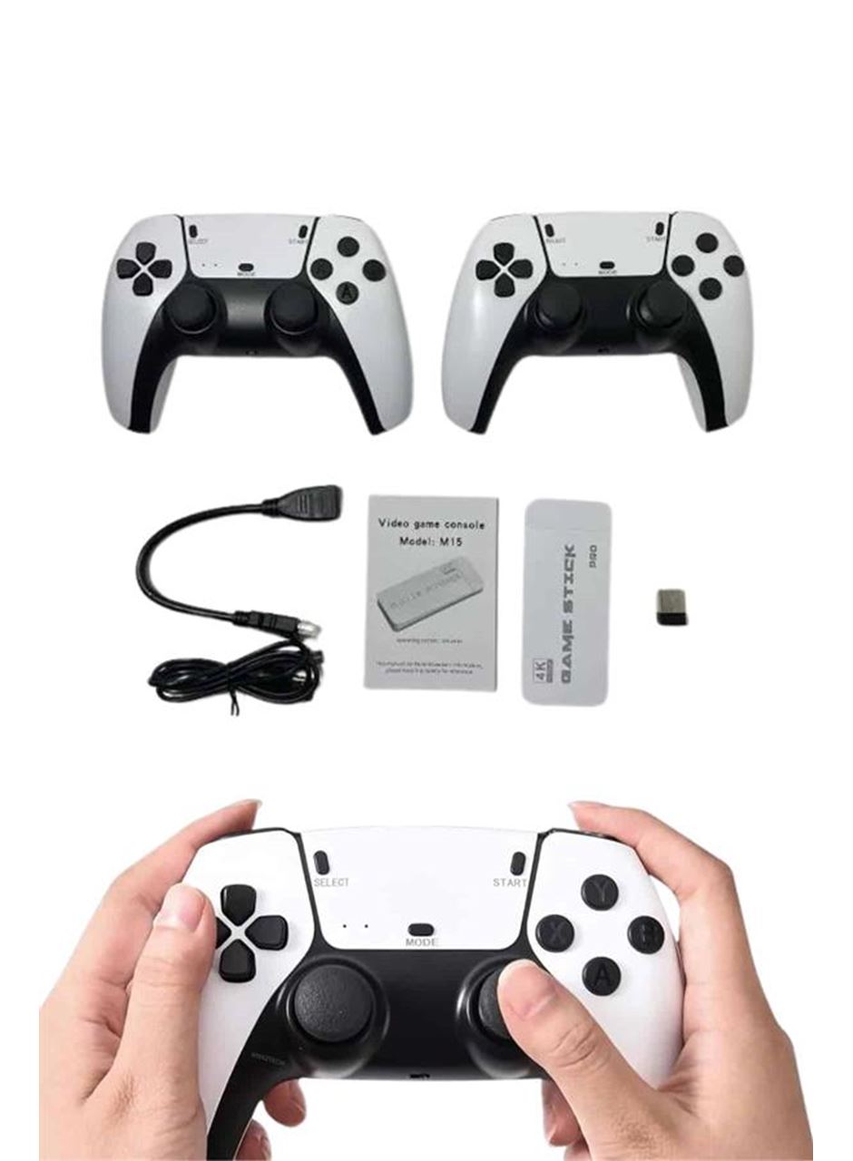 Game Stick 4K Retro Çift Kollu Atari Oyunlari +20000 Oyunlu Konsol Nostalji