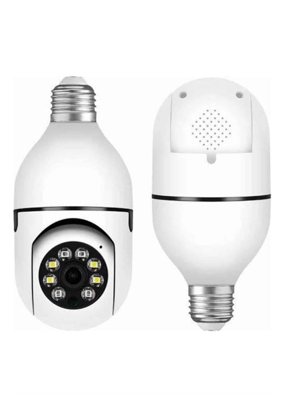 Akıllı Kamera Wifi Kamera Duylu Ampul Görünümlü 360 Derece Dönebilen Ev Kamerası