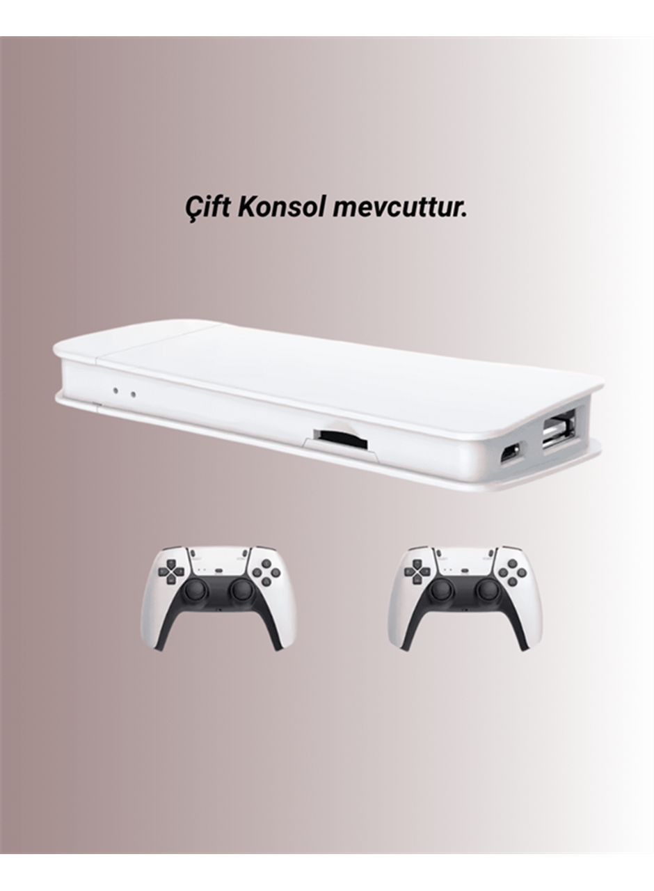 HDMI Çıkışlı Çift Kablosuz Kollu Retro Game Stick – M15