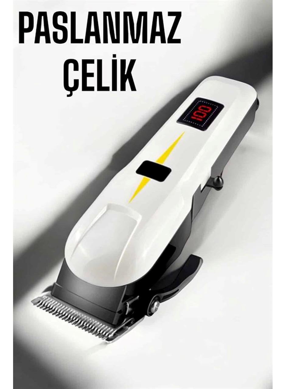 Tıraş Makinesi Uzun Ömürlü Batarya, Keskin Bıçaklar ve Profesyonel