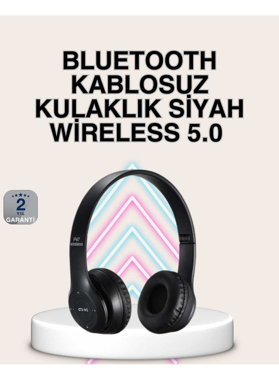 Katlanabilir Tasarımlı Bluetooth 5.0 Kulaklık | Eller Serbest Arama ve Çift Cihaz Desteği