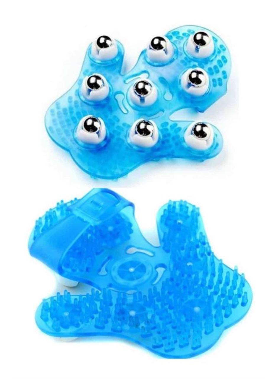 Selülit Giderici Masaj Eldiveni 9 Bilyeli Palm Masaj Eldiven Tam Vücut