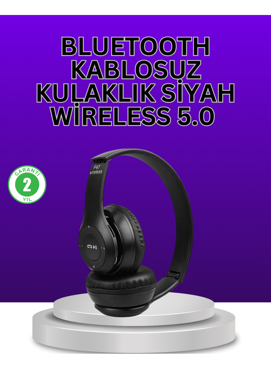 Kablolu & Kablosuz Kullanım Seçeneği Sunan Stereo Bluetooth Kulaklık