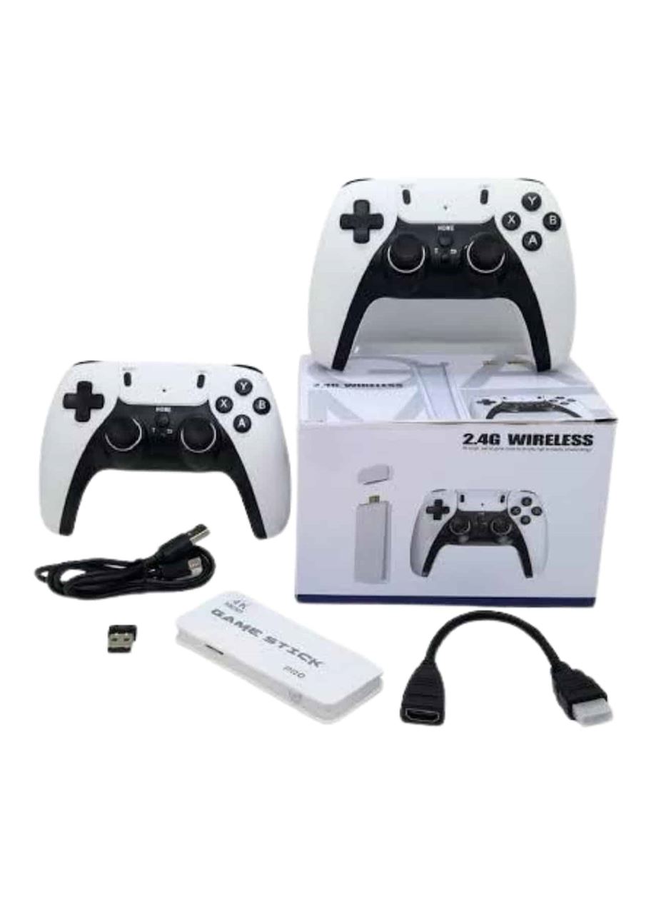 yeni nesil 3D 4K 2000 Oyunlu Game Stick Oyun Konsolu Çift Konsol