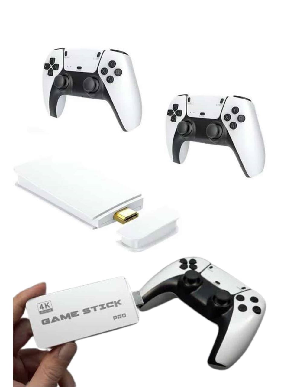 yeni nesil 3D 4K 2000 Oyunlu Game Stick Oyun Konsolu Çift Konsol