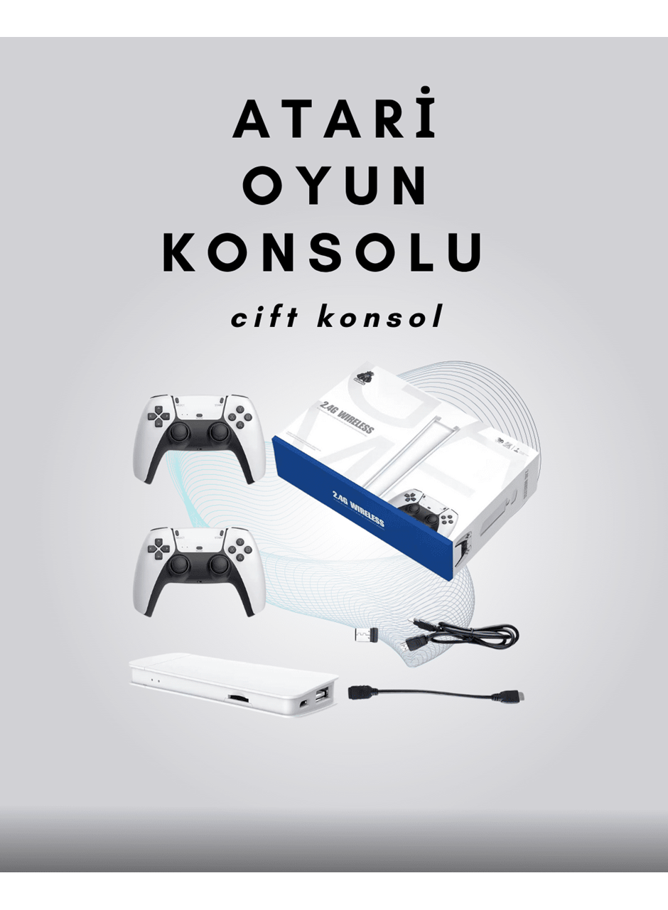 4K Destekli Bluetooth Retro Oyun Konsolu – M15 Modeli