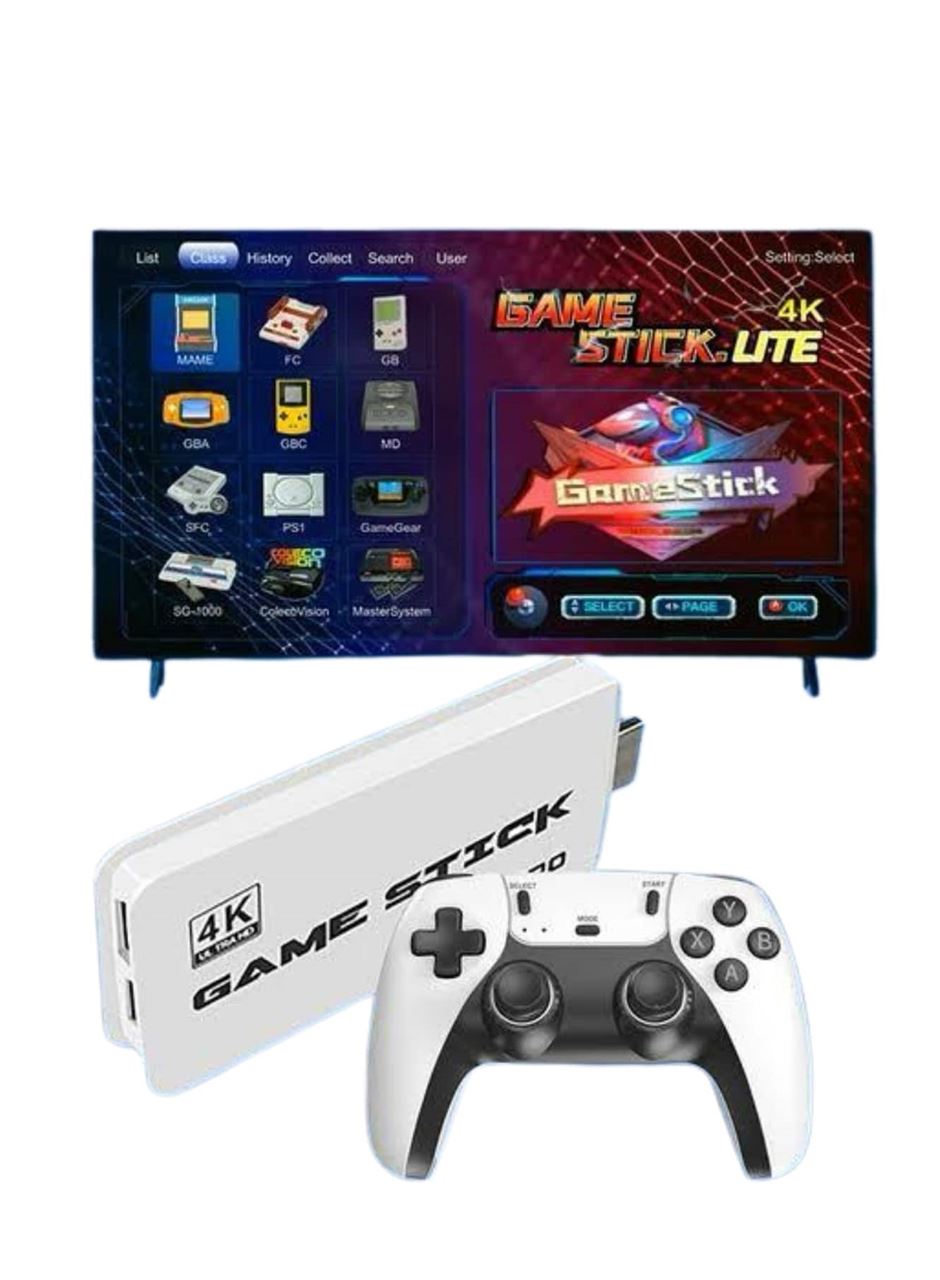 2.4 GHZ Oyun Konsolu Çift Konsol 4K Ultra Hd Game Stick