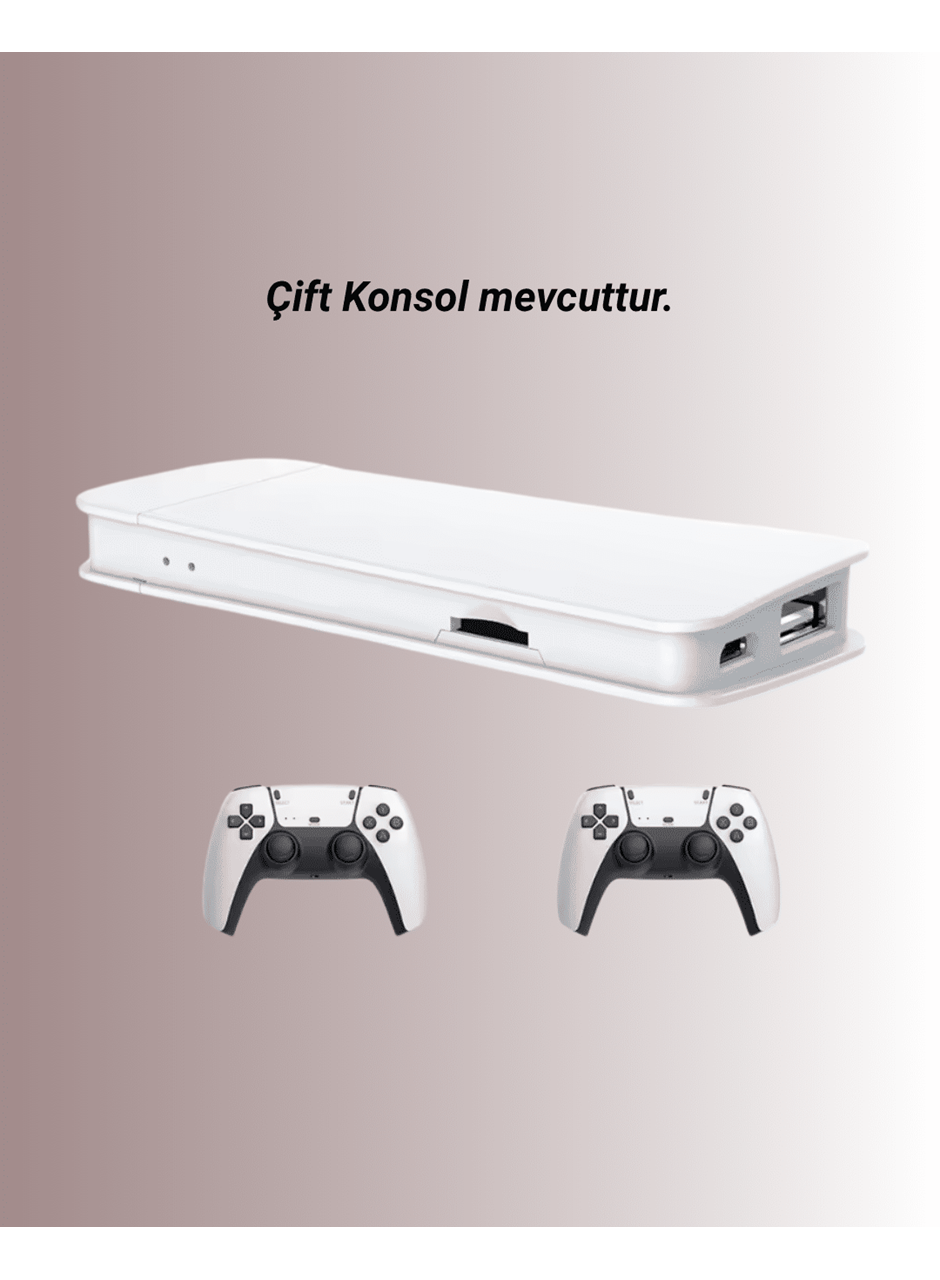 4K Destekli Bluetooth Retro Oyun Konsolu – M15 Modeli