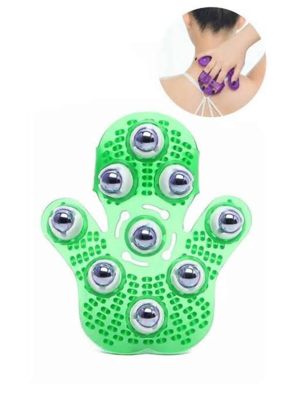 Masaj Aleti El Şeklinde Omuz Bacak Bilyeli Masaj Eldiveni El Şekilli