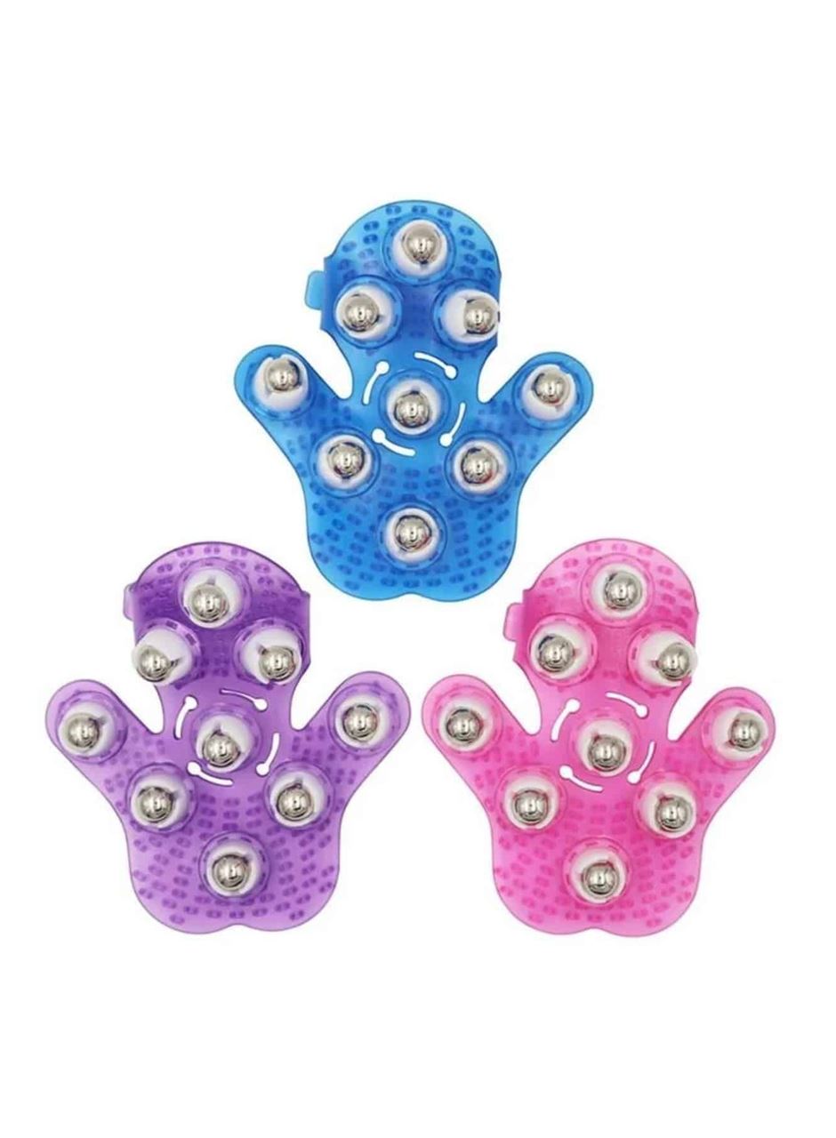 9 Bilyeli Masaj Eldiveni Giyilebilir Plastik Vücut Sıkılaştırıcı