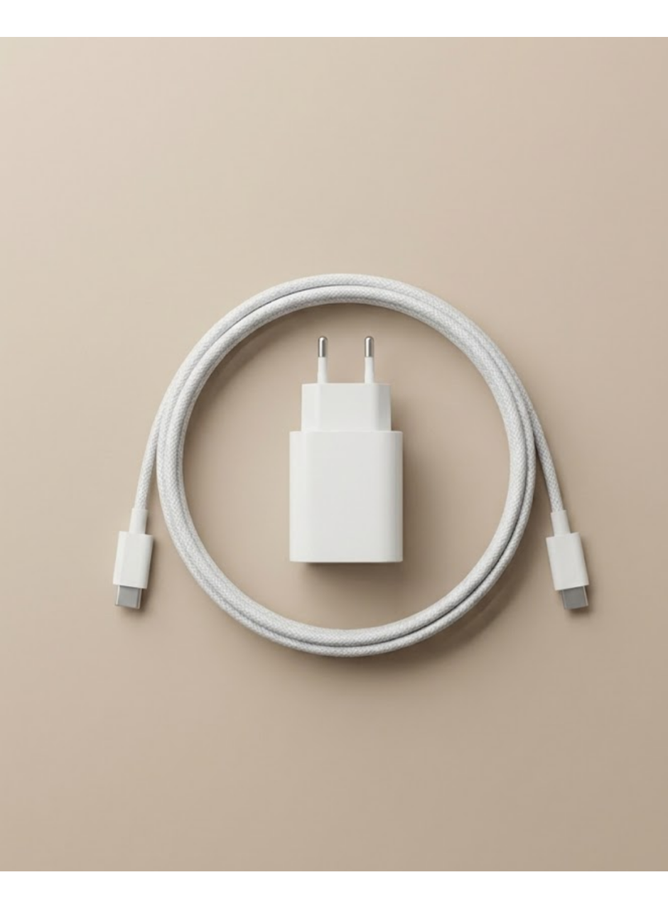 Yüksek Güçlü 35W Type-C Hızlı Şarj Adaptör Seti