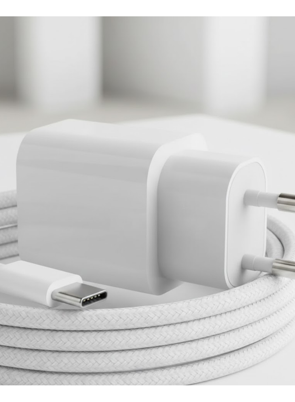 Yüksek Güçlü 35W Type-C Hızlı Şarj Adaptör Seti