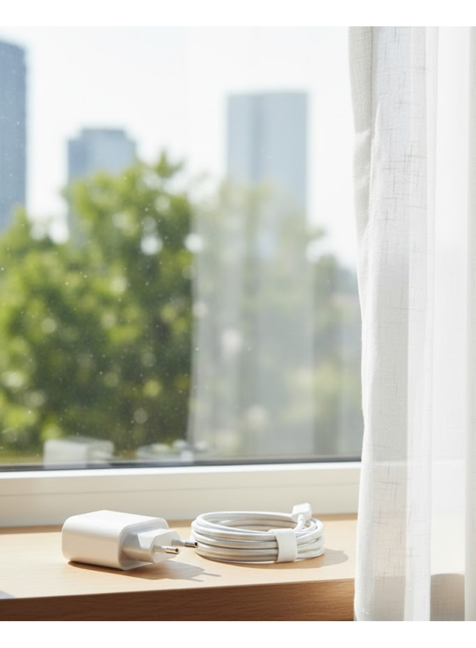 Type-C to C Kablolu 35W Hızlı Şarj Başlığı Set