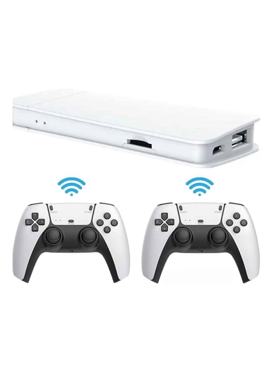 3D Çift Oyun Kollu 4K HD Ekran Nostaljik 20.000 Oyunlu Beyaz Game Box