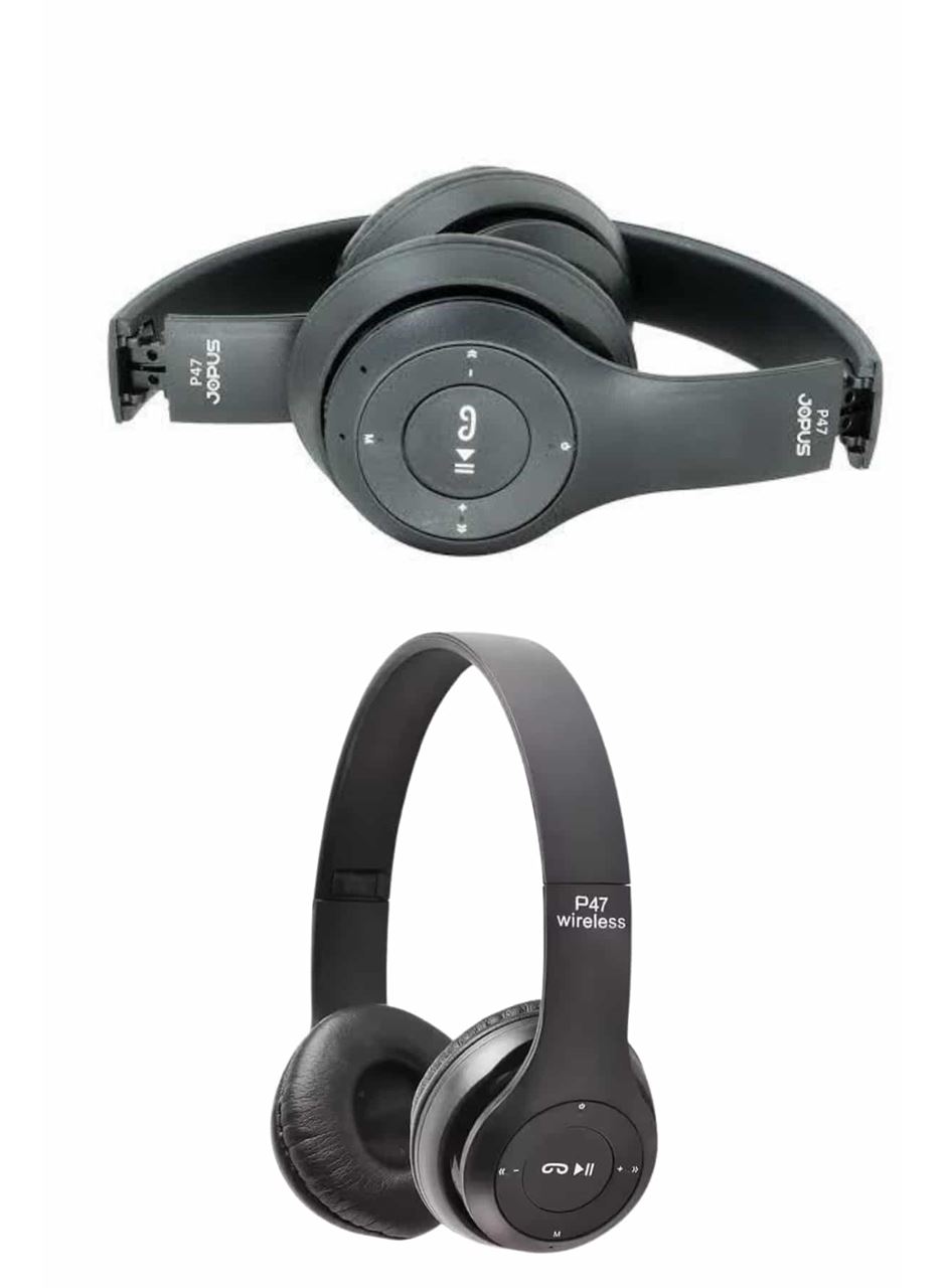 Wireless 5.0 Bluetooth Kablosuz Kulaklık ANC Özellikli Kulak Üstü Ayarlanabilir