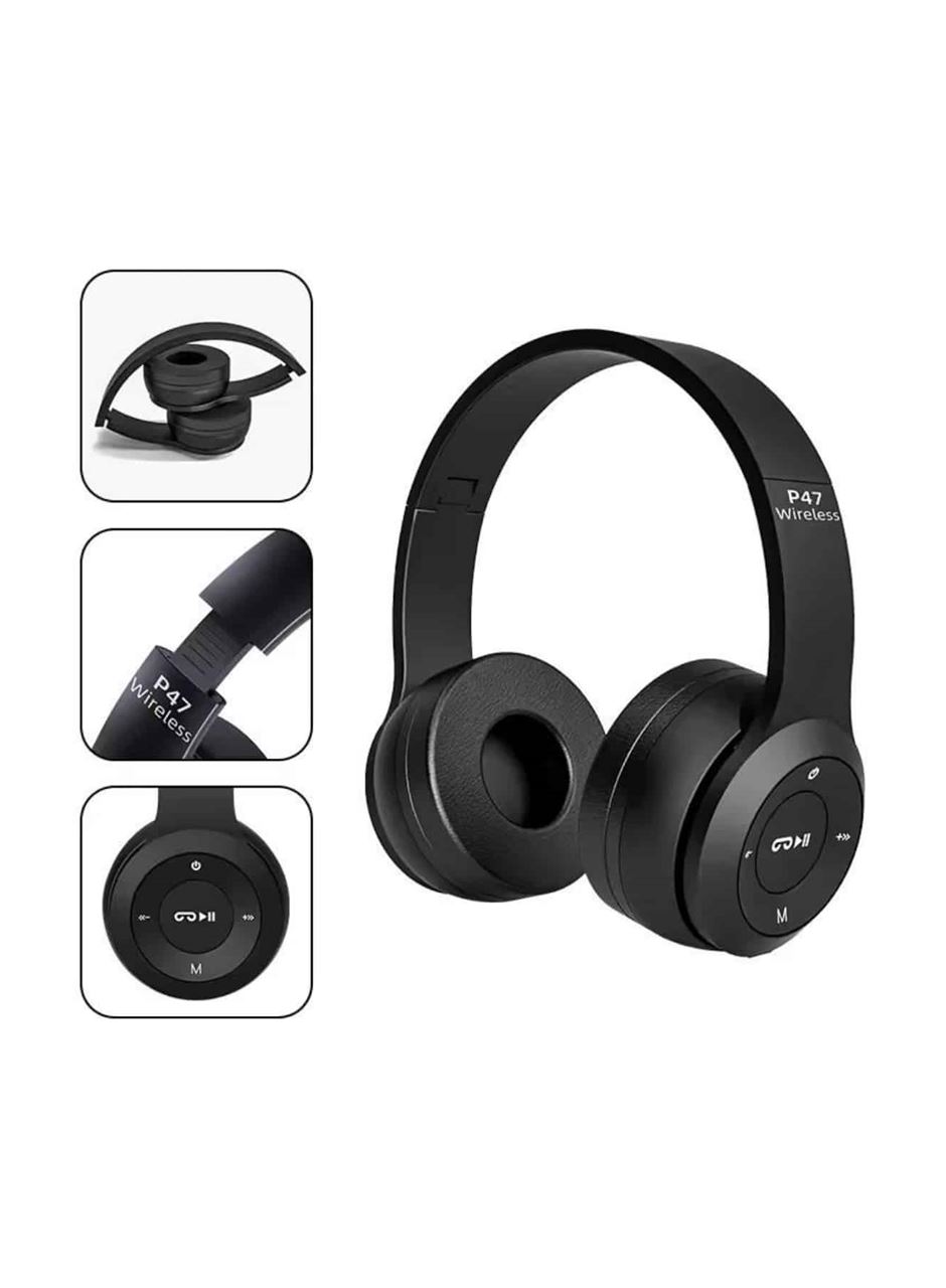 Kulak Üstü Bluetooth Kulaklık Yüksek Ses Kaliteli Ayarlanabilir