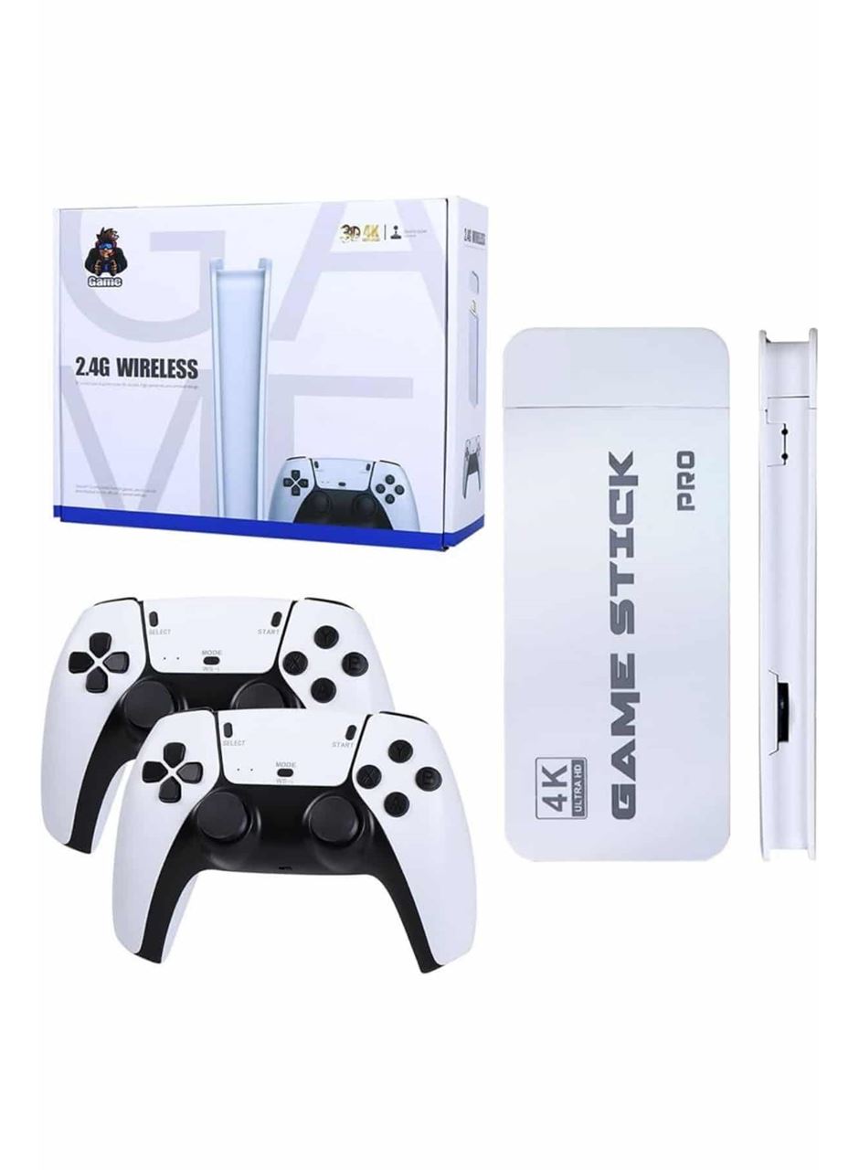 Game Stick 4K Retro Çift Kollu Atari Oyunlari +20000 Oyunlu Konsol Nostalji