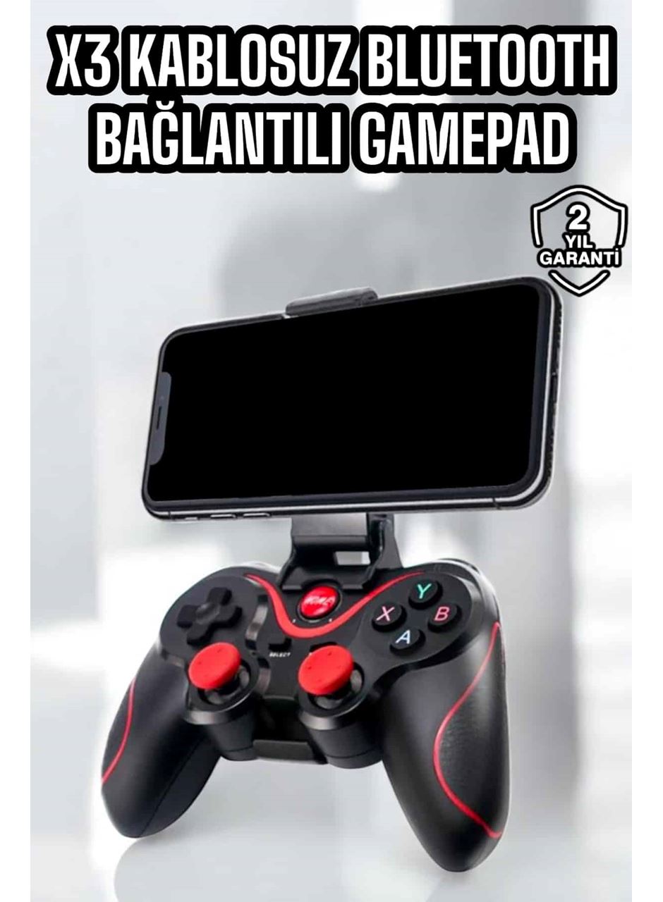 X3 Gamepad Oyun Kolu Bluetooth Bağlantılı Gamestick Android Uyumlu