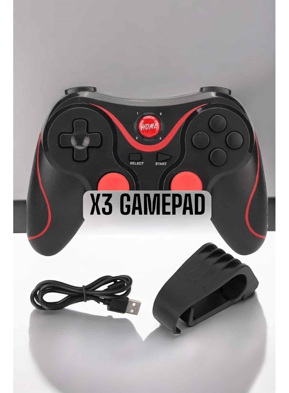 X3 Gamepad Oyun Kolu Bluetooth Bağlantılı Gamestick Android Uyumlu