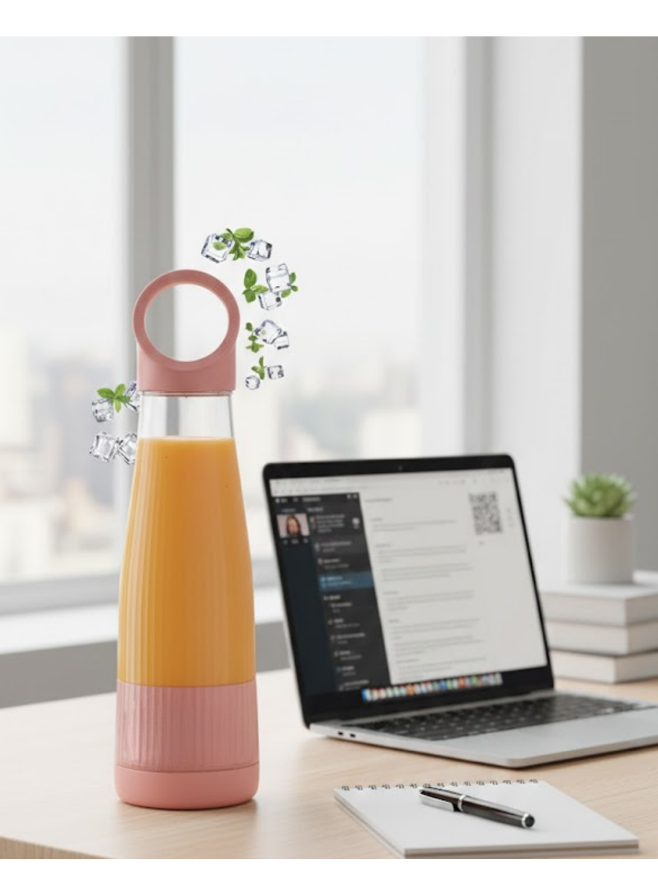 Ev Ofis ve Seyahat İçin Taşınabilir Smoothie Blender