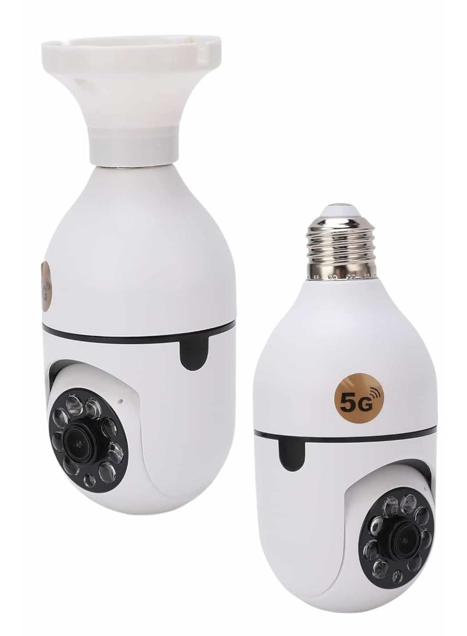 Güvenlik Kamerası Wi-Fi Özellikli 360 Derece Full Hd 1080p Ampül Kamera