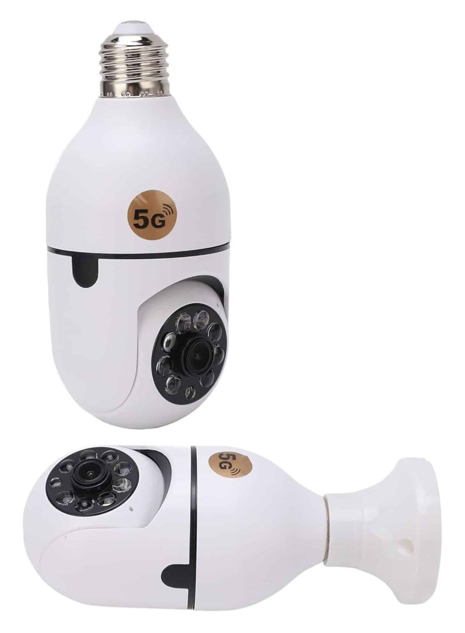 Wifi Güvenlik Kamerası 360 Derece Dönebilen Harekete Duyarlı Gece Görüşlü Ampul