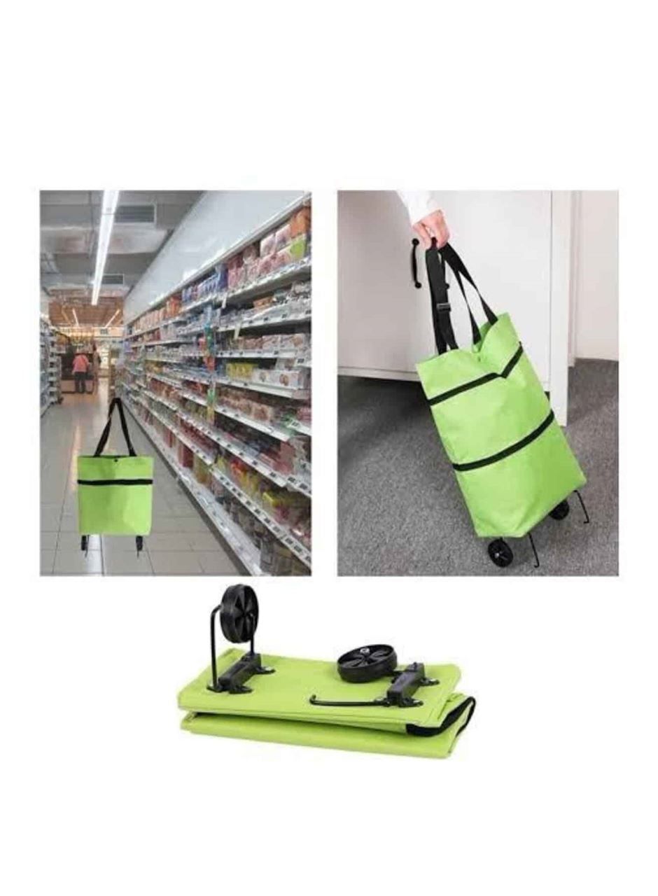 Alışveriş Çantası Katlanabilir Pazar Arabası Tekerlekli Pazar Arabası Katlanabilir