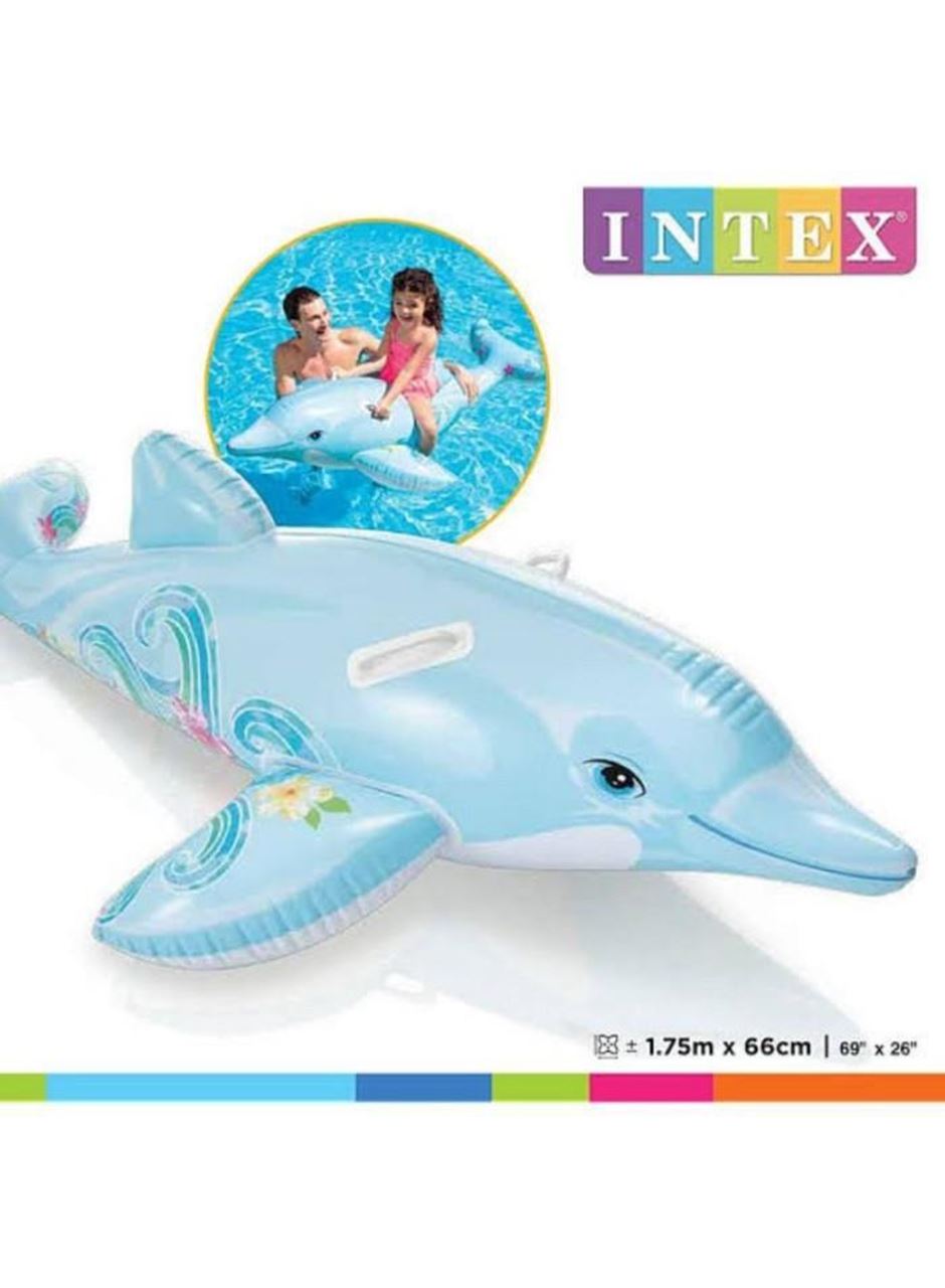 58535 - INTEX - SEVİMLİ YUNUS BINICI 175CM