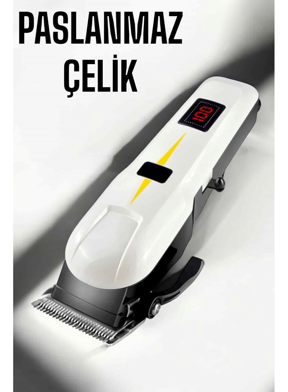 Tıraş Makinesi Uzun Ömürlü Batarya, Keskin Bıçaklar ve Profesyonel