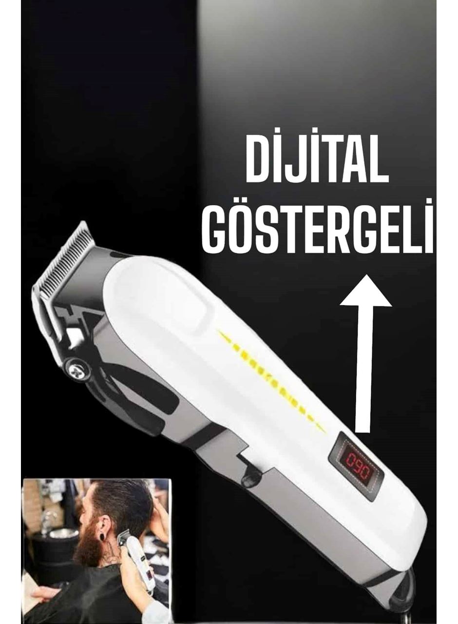 Tıraş Makinesi Uzun Ömürlü Batarya, Keskin Bıçaklar ve Profesyonel