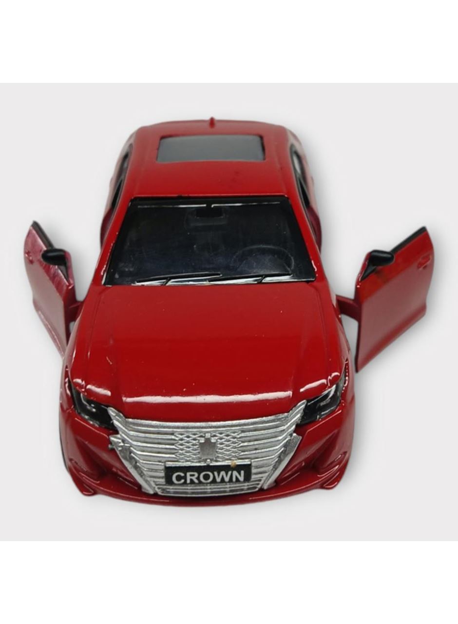 Çek Bırak Metal Araba Sesli Işıklı - Kırmızı