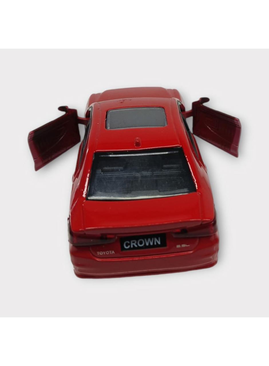 Çek Bırak Metal Araba Sesli Işıklı - Kırmızı