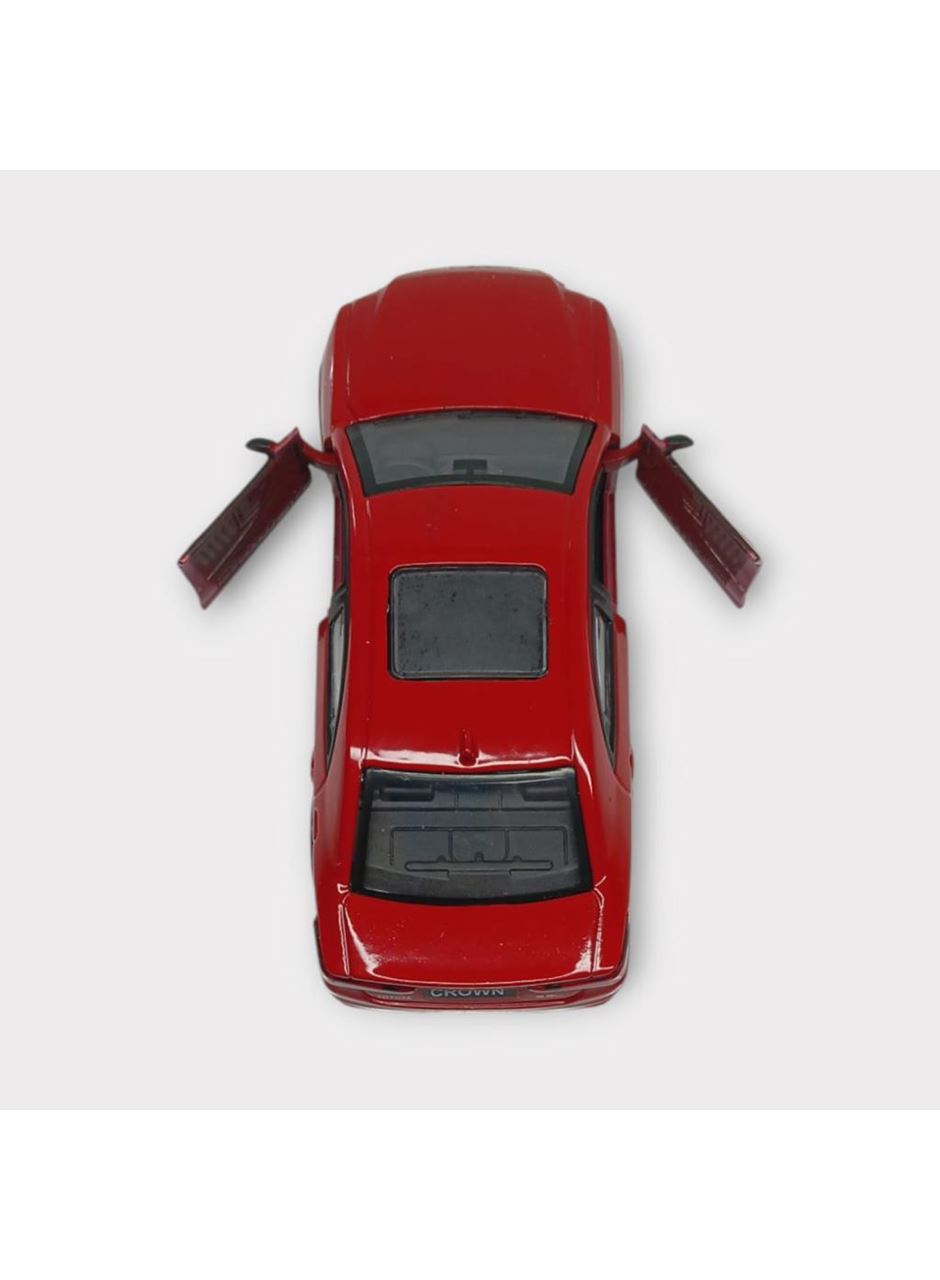 Çek Bırak Metal Araba Sesli Işıklı - Kırmızı