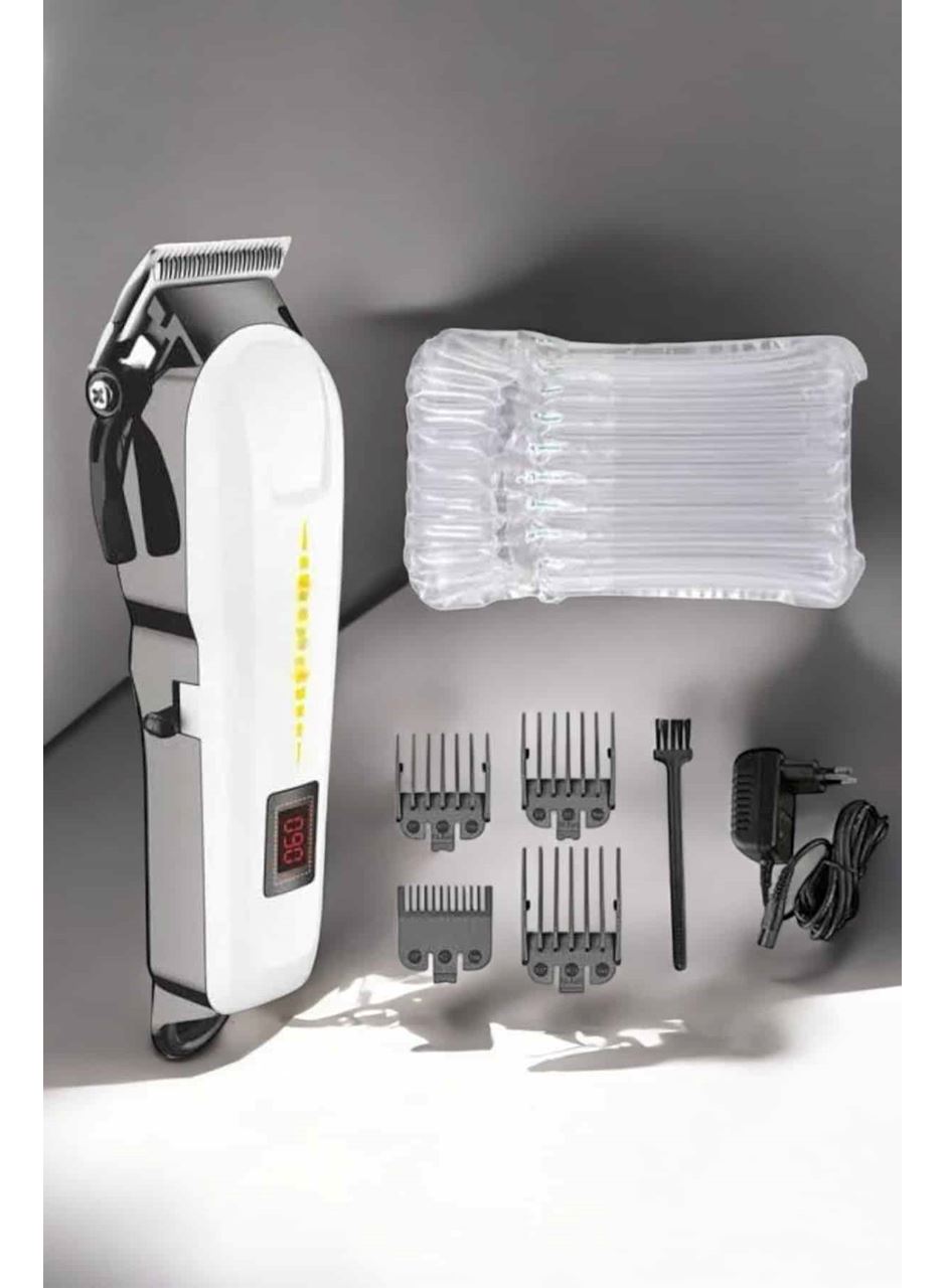 Tıraş Makinesi Profesyonel Saç Ve Sakal Kesme Milim Ayarlı Dijital Göstergeli
