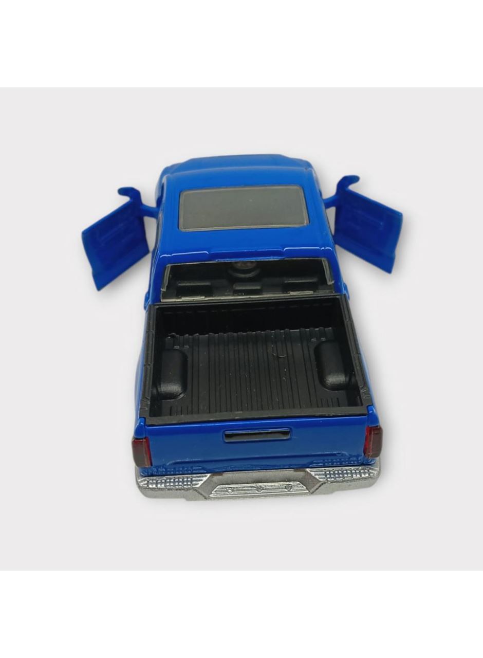 Çek Bırak Metal Araba Sesli Işıklı - Mavi