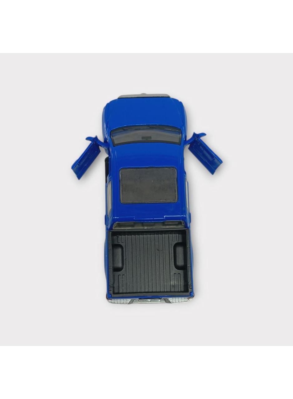 Çek Bırak Metal Araba Sesli Işıklı - Mavi