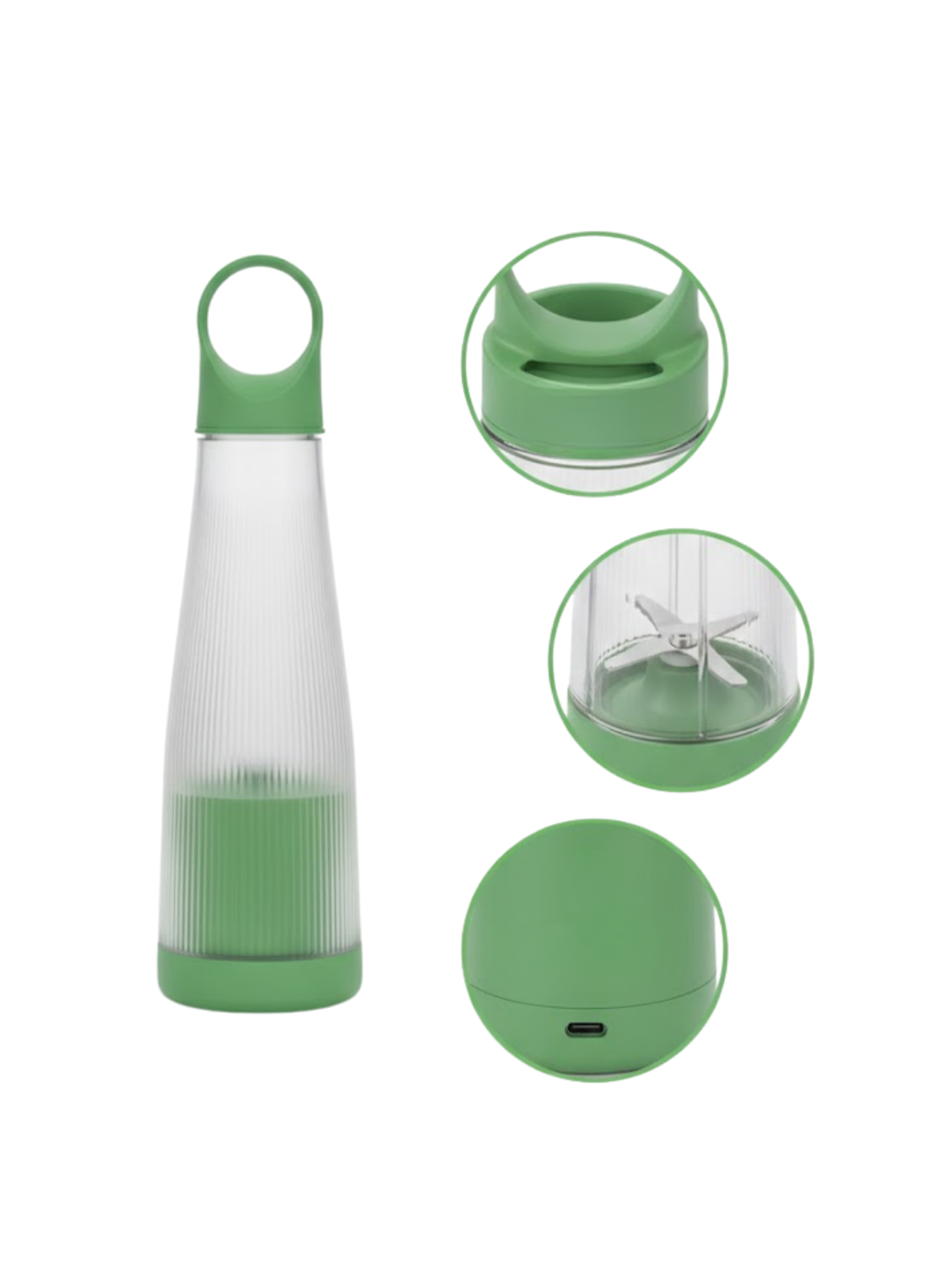 Günlük Smoothie ve Shake İçin USB Şarjlı Taşınabilir Blender