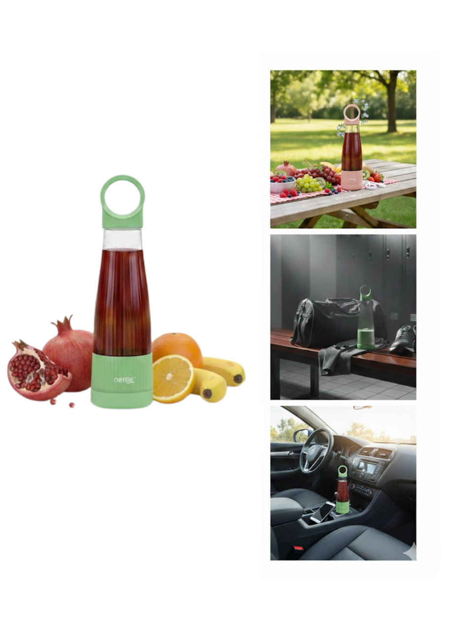 Günlük Smoothie ve Shake İçin USB Şarjlı Taşınabilir Blender