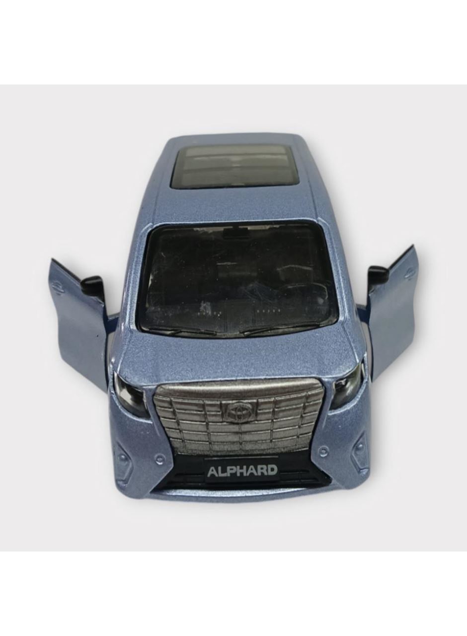 Çek Bırak Metal Araba Sesli Işıklı - Mavi