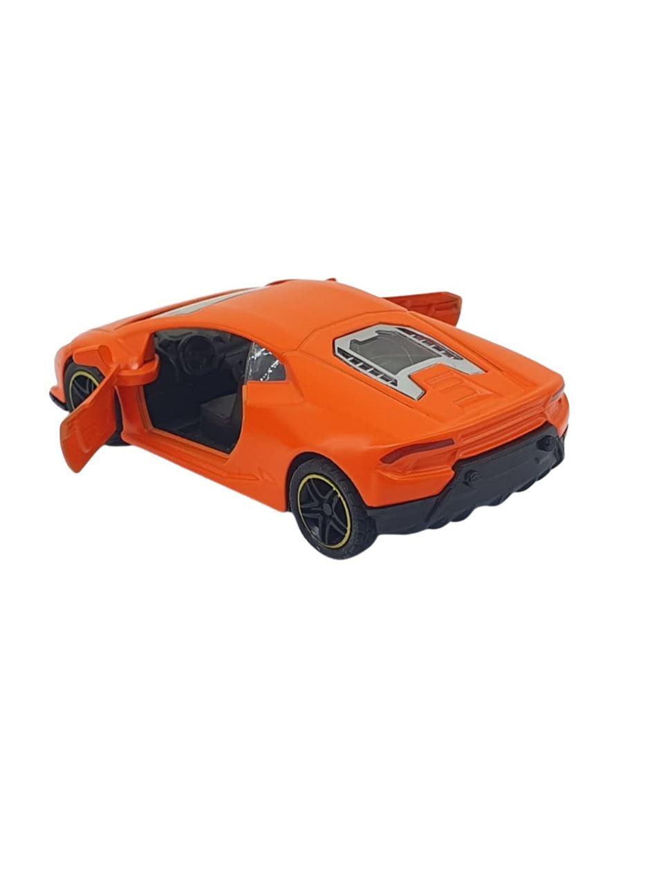 Çek Bırak Araba Metal - 6643-05-Turuncu