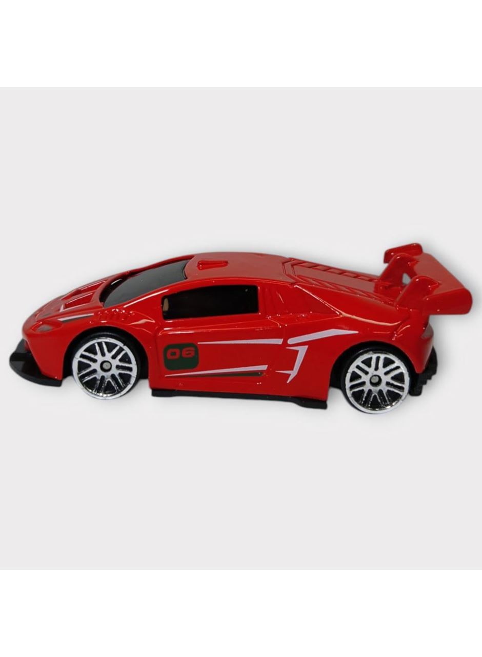 Metal Mini Arabalar 8 cm - Kırmızı - 3