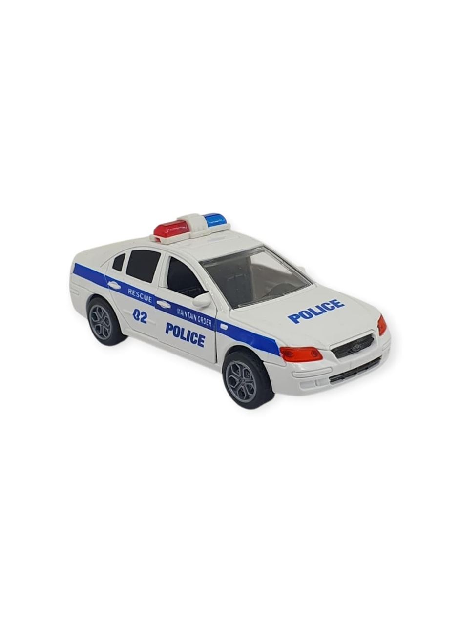 Sesli Işıklı Çek Bırak Polis Arabası - YY2020-17P