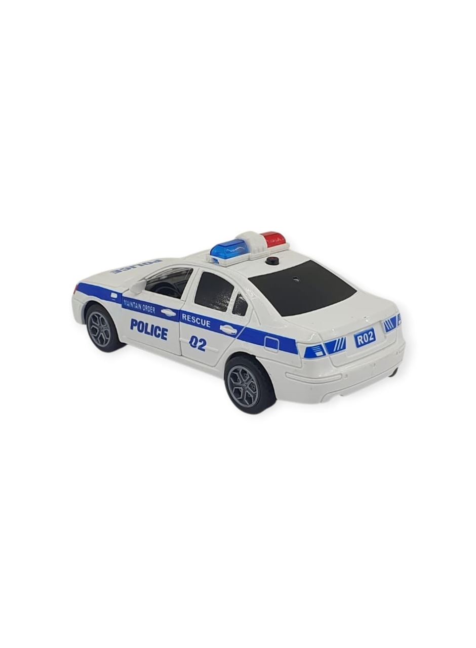 Sesli Işıklı Çek Bırak Polis Arabası - YY2020-17P