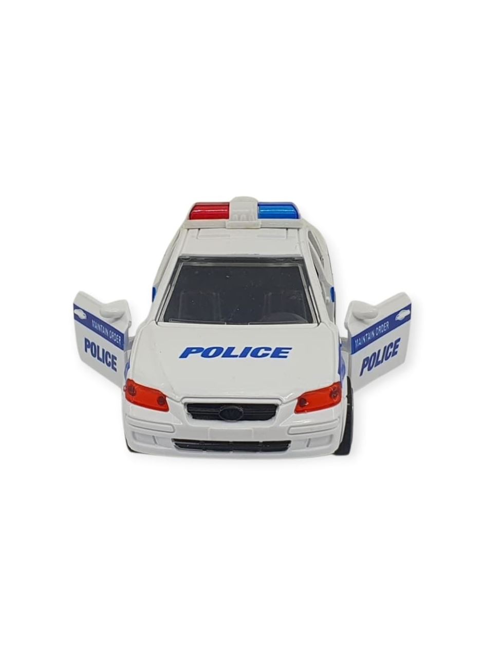 Sesli Işıklı Çek Bırak Polis Arabası - YY2020-17P