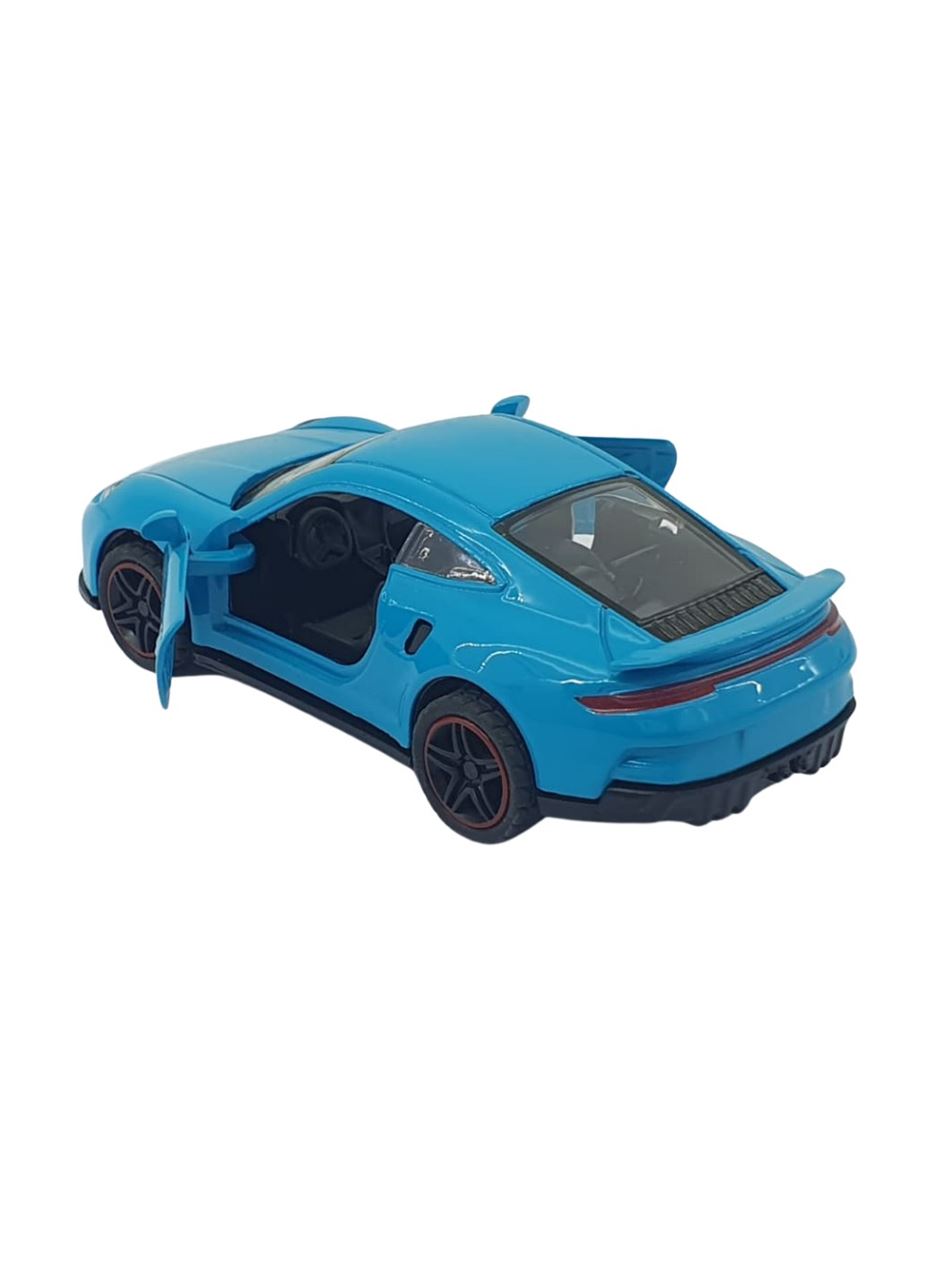 Çek Bırak Araba Metal - 6643-05-Mavi