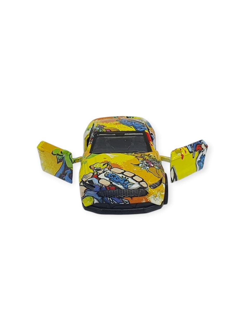 Çek Bırak Grafity Araba Metal -K174C1 - Sarı